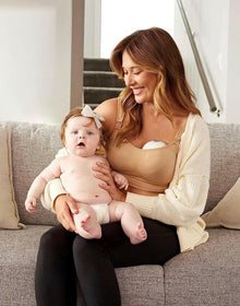 مضخة الثدي القابلة للارتداء من Momcozy M5 (مزدوجة) باللون الرمادي