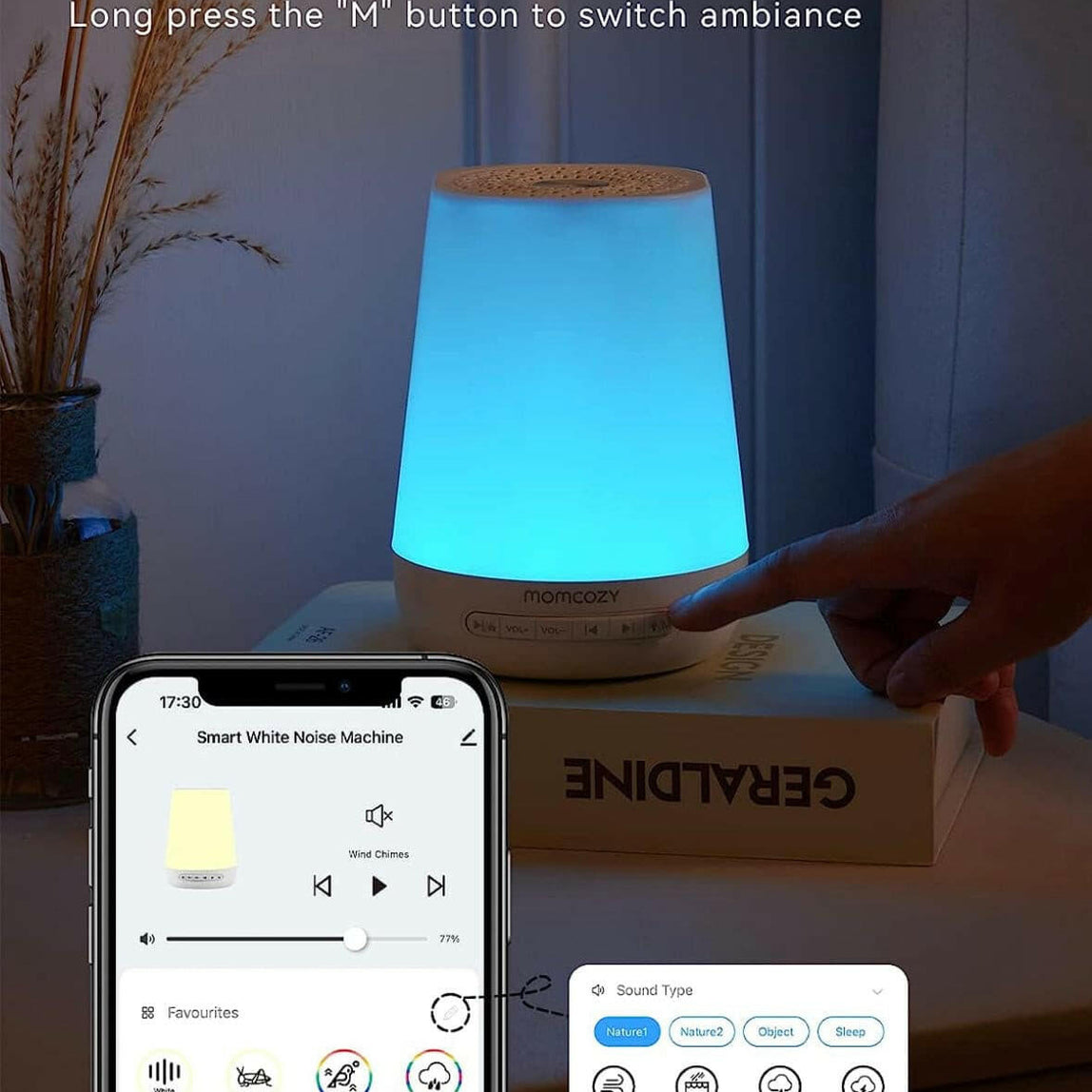 Momcozy white noise machine