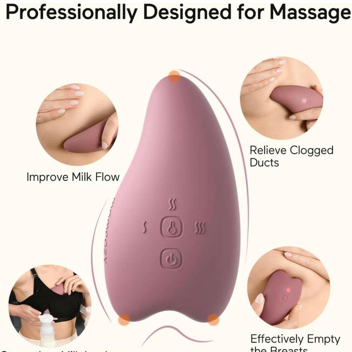 Momcozy lactation massager