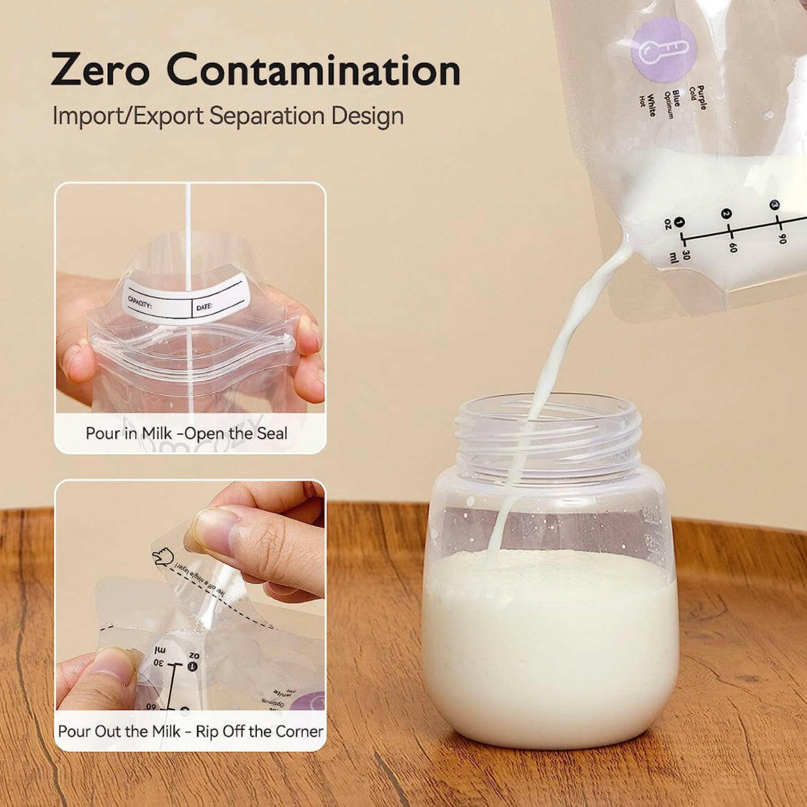 Momcozy breastmilk bag 50pcs