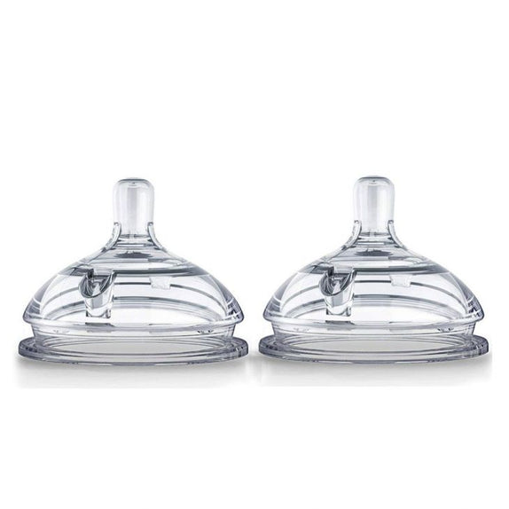 Comotomo Replacement Silicone Nipples-Medium Flow2/pack - MamaApp