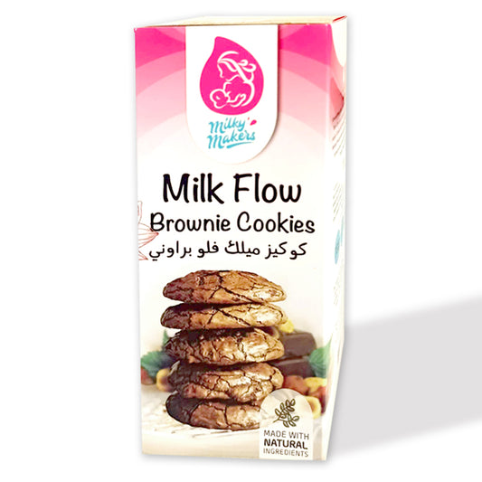 Milky Makers® Milk Flow Brownie Lactation Cookies – Fudgy Treats for Flowing Milk