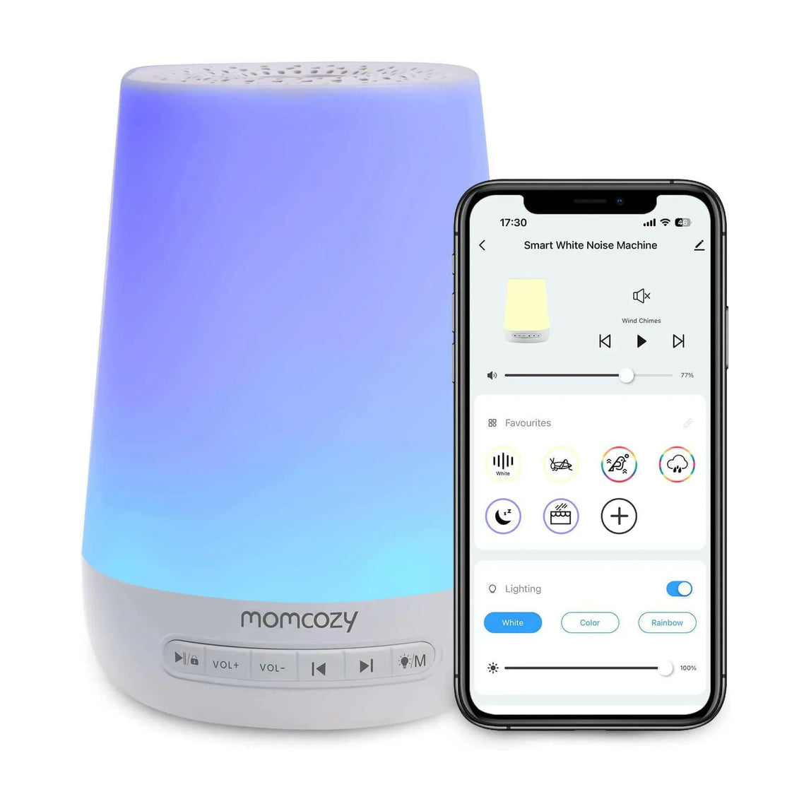Momcozy White Noise Machine - MamaApp Qatar