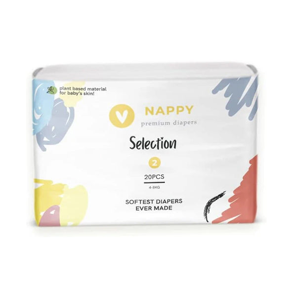 Nappy Organic Premium Diaper Size 2 (20 pcs)