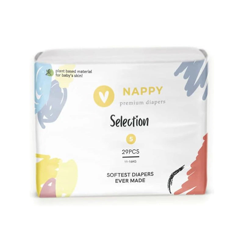 Nappy Organic Premium Diaper Size 5 (29 pcs)
