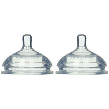 كوموتومو حلمات سيليكون بديلة - تدفق متوسط - 2 في العبوة
