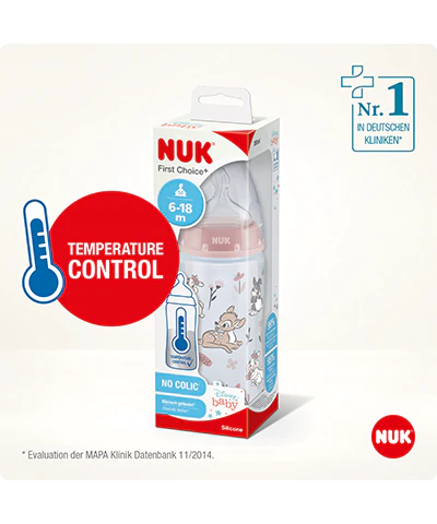 NUK Disney Bambi First Choice Plus Babyflasche