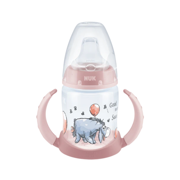 NUK First Choice+ Disney Learner Bottle 150ml – Grey (6–18 Months)
