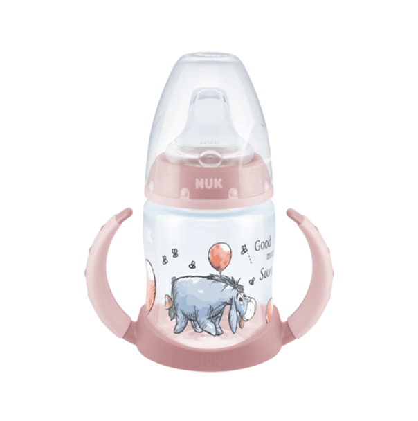 NUK First Choice+ Disney Learner Bottle 150ml – Grey (6–18 Months)