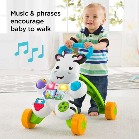 Fisher-Price Learn with Me Zebra Walker – With Sounds - MamaApp