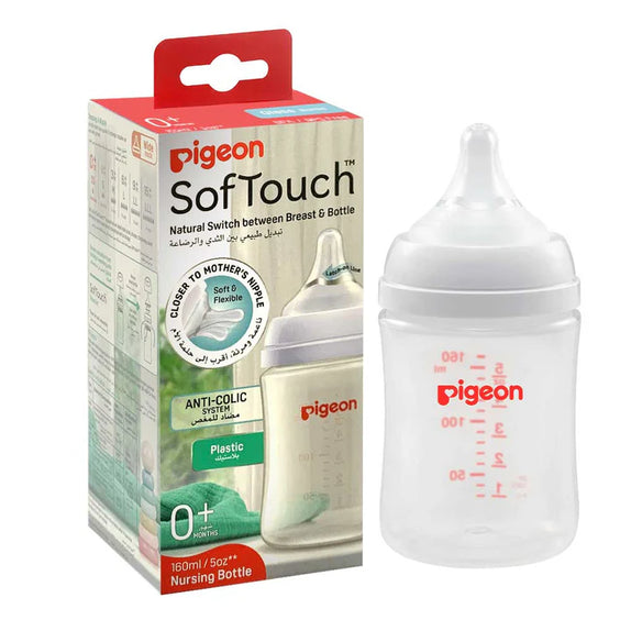 Pigeon softtouch wn plastic bottle 160ml