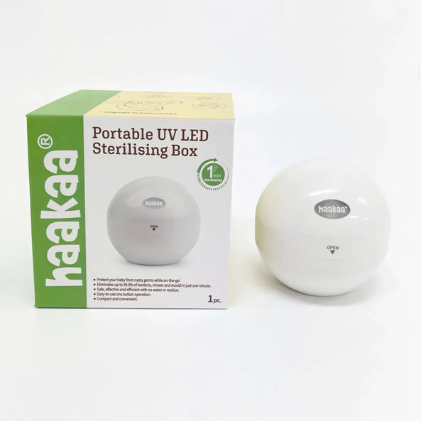 Haakaa Portable UV LED Sterilising Box - MamaApp