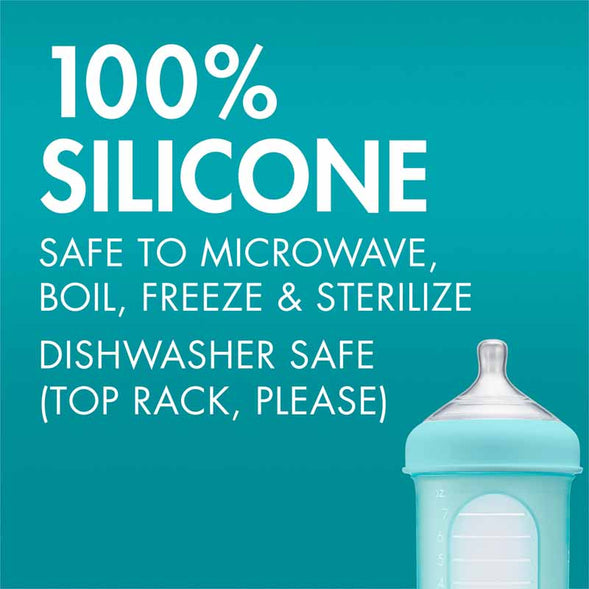 Tomy Boon Nursh Silicone Pouch Bottle 8oz 3Pk