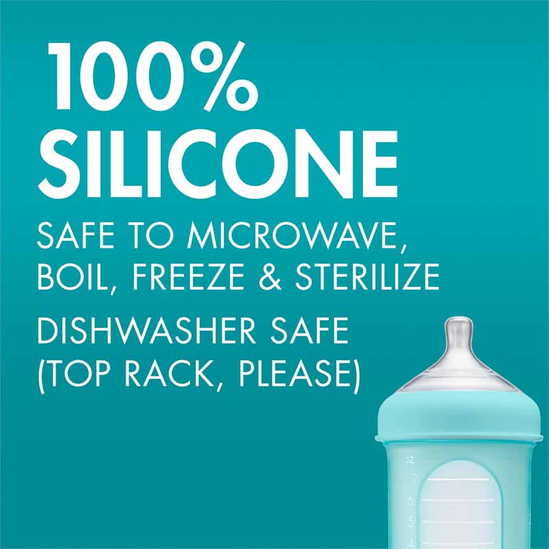 Tomy Boon Nursh Silicone Pouch Bottle 8oz 3Pk