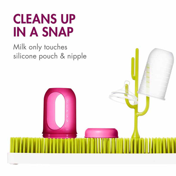 Tomy Boon Nursh Silicone Pouch Bottle 8oz 3Pk