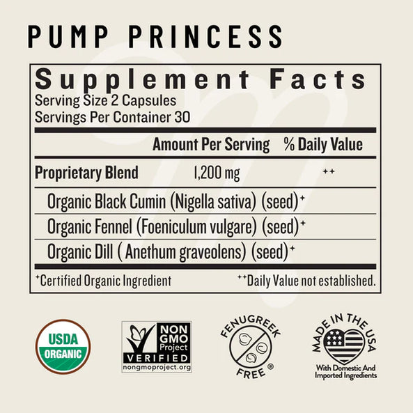 Legendairy Milk – Pump Princess® | 60 Vegan Capsules