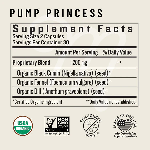 Legendairy Milk – Pump Princess® | 60 Vegan Capsules
