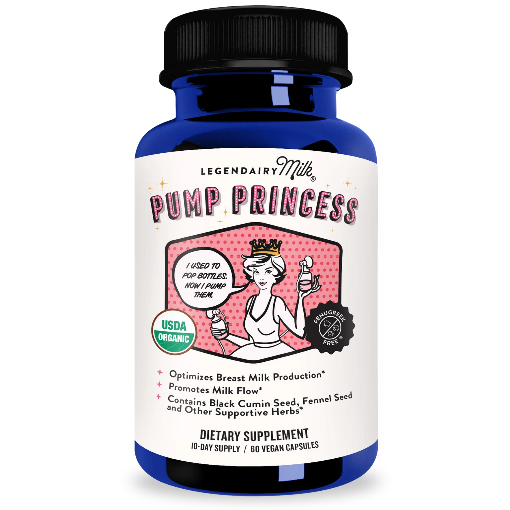 Legendairy Milk – Pump Princess® | 60 Vegan Capsules