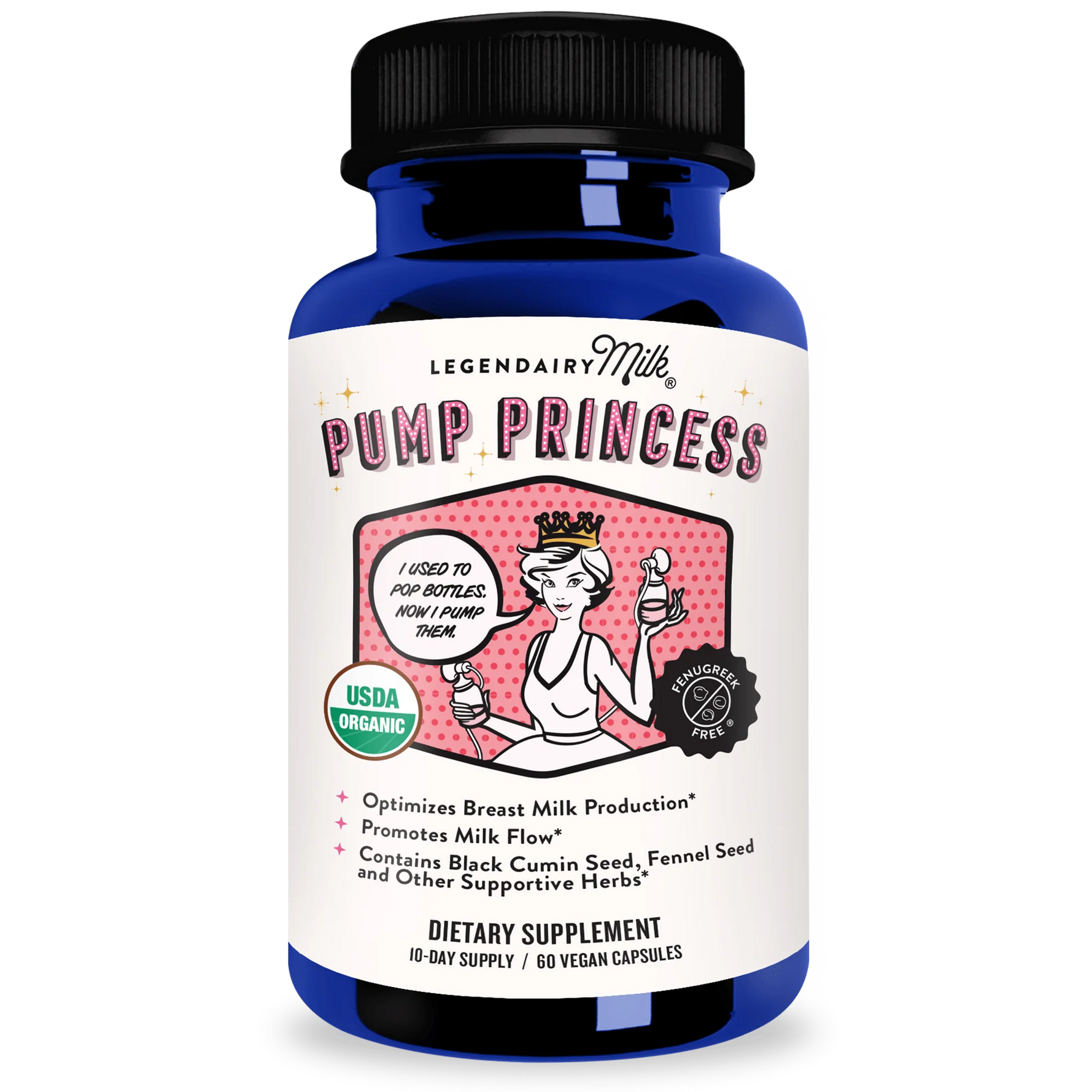 Legendairy Milk – Pump Princess® | 60 Vegan Capsules
