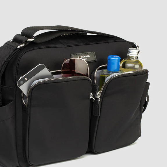 Storksak Eco Stroller Diaper Bag  - Black - MamaApp