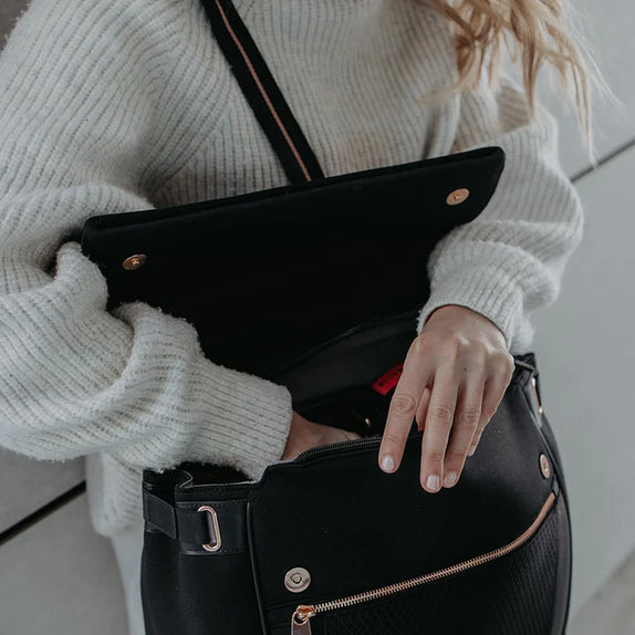 Storksak St James Scuba Bag - Black - MamaApp