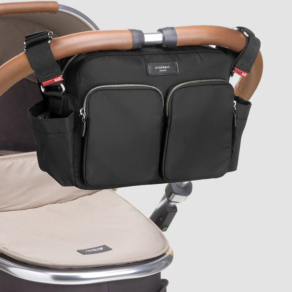 Storksak Eco Stroller Diaper Bag  - Black