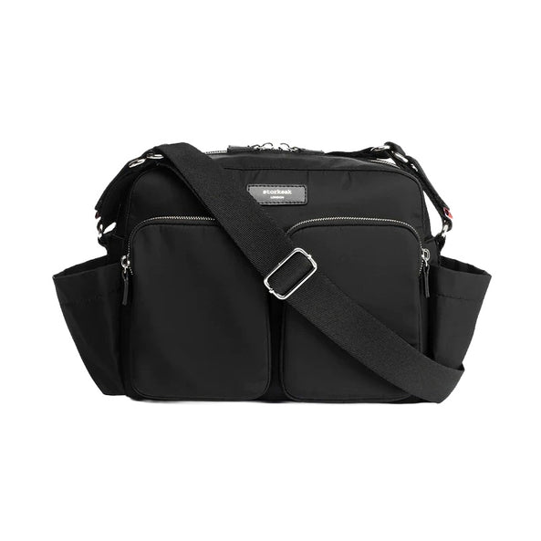 Storksak Eco Stroller Diaper Bag  - Black - MamaApp Qatar