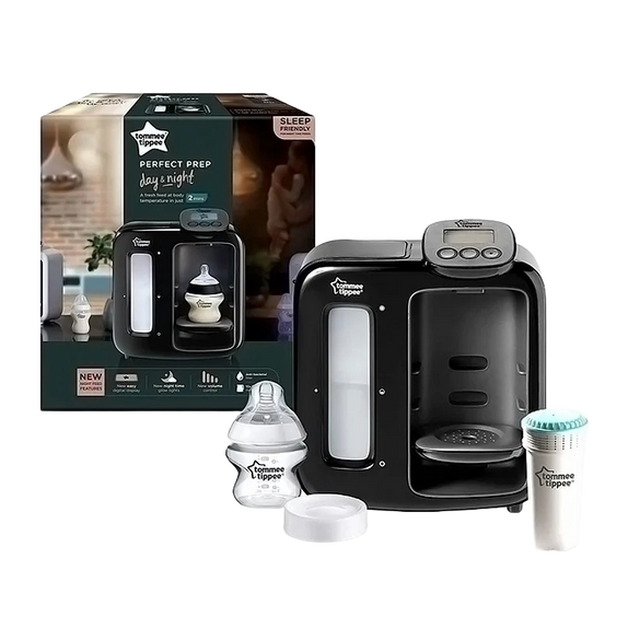 Tommee Tippee Perfect Prep Day & Night, Black - MamaApp Qatar