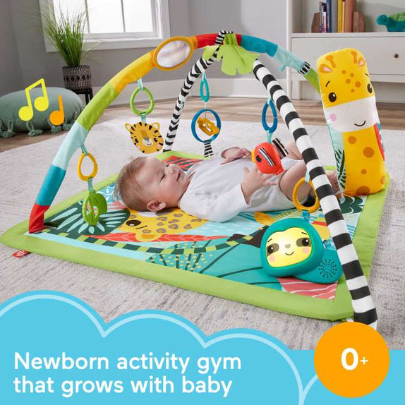 Fisher-Price 3-in-1 Rainforest Sensory Gym - MamaApp