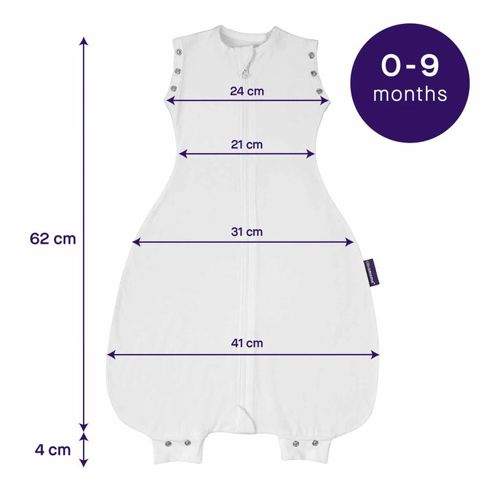 ClevaMama 3in1 Nite Nite Romper & Sleeping Bag 1 Tog