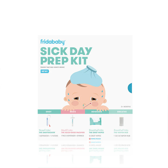 FridaBaby Baby Sick Day Prep Kit - The Superhero Survival Kit - MamaApp