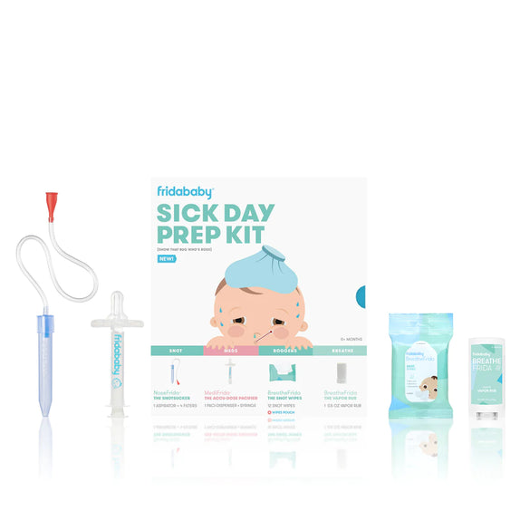 FridaBaby Baby Sick Day Prep Kit - The Superhero Survival Kit - MamaApp