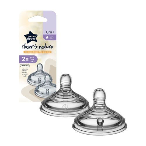 Tommee Tippee Closer to Nature  2X SLOW FLOW TEAT