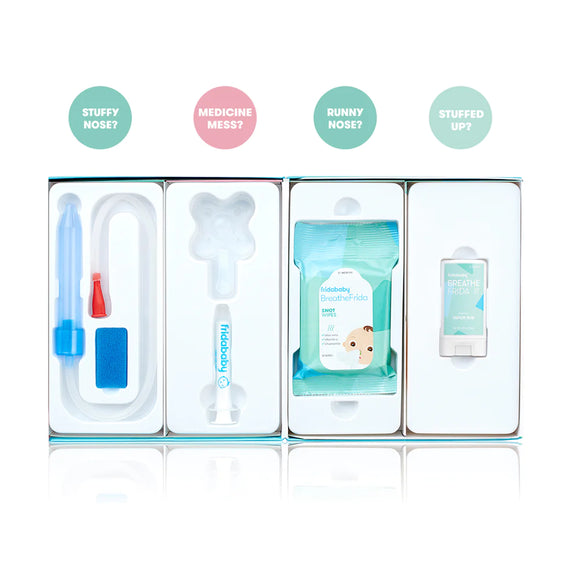 FridaBaby Baby Sick Day Prep Kit - The Superhero Survival Kit - MamaApp