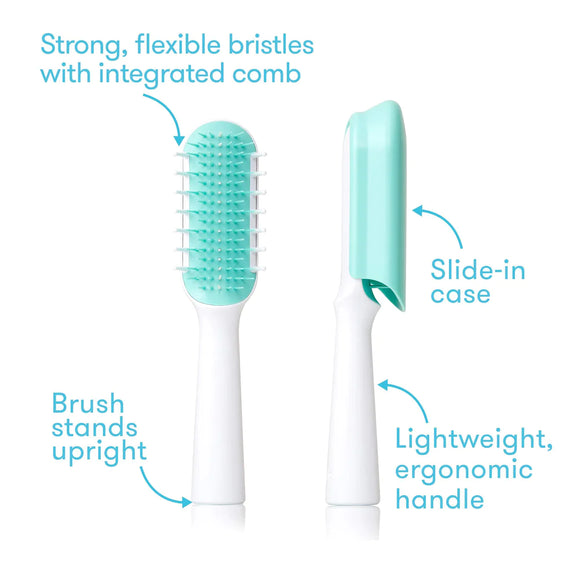 FridaBaby Toddler Fine or Straight Hair Detangler Brush - MamaApp