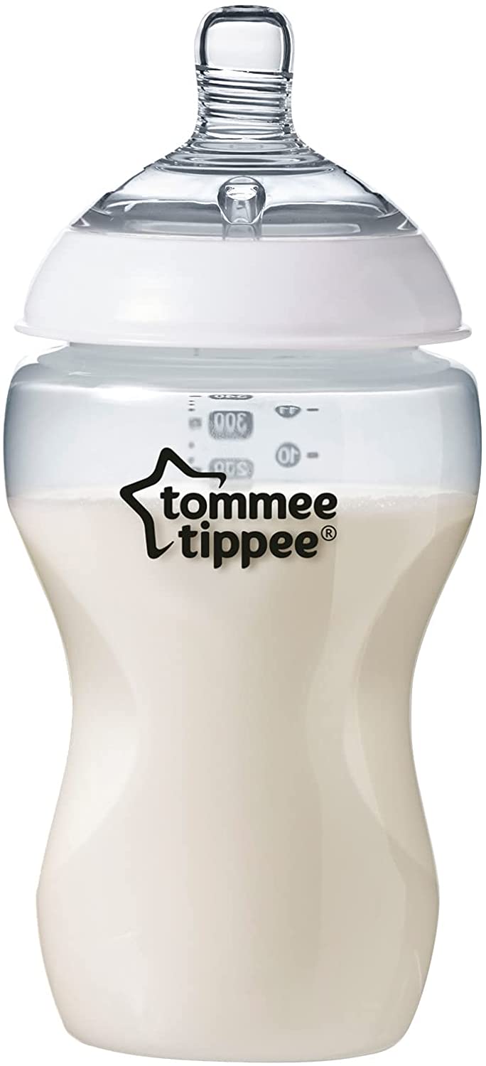 Tommee Tippee Closer To Nature PP Feeding Bottle Clear 340ml