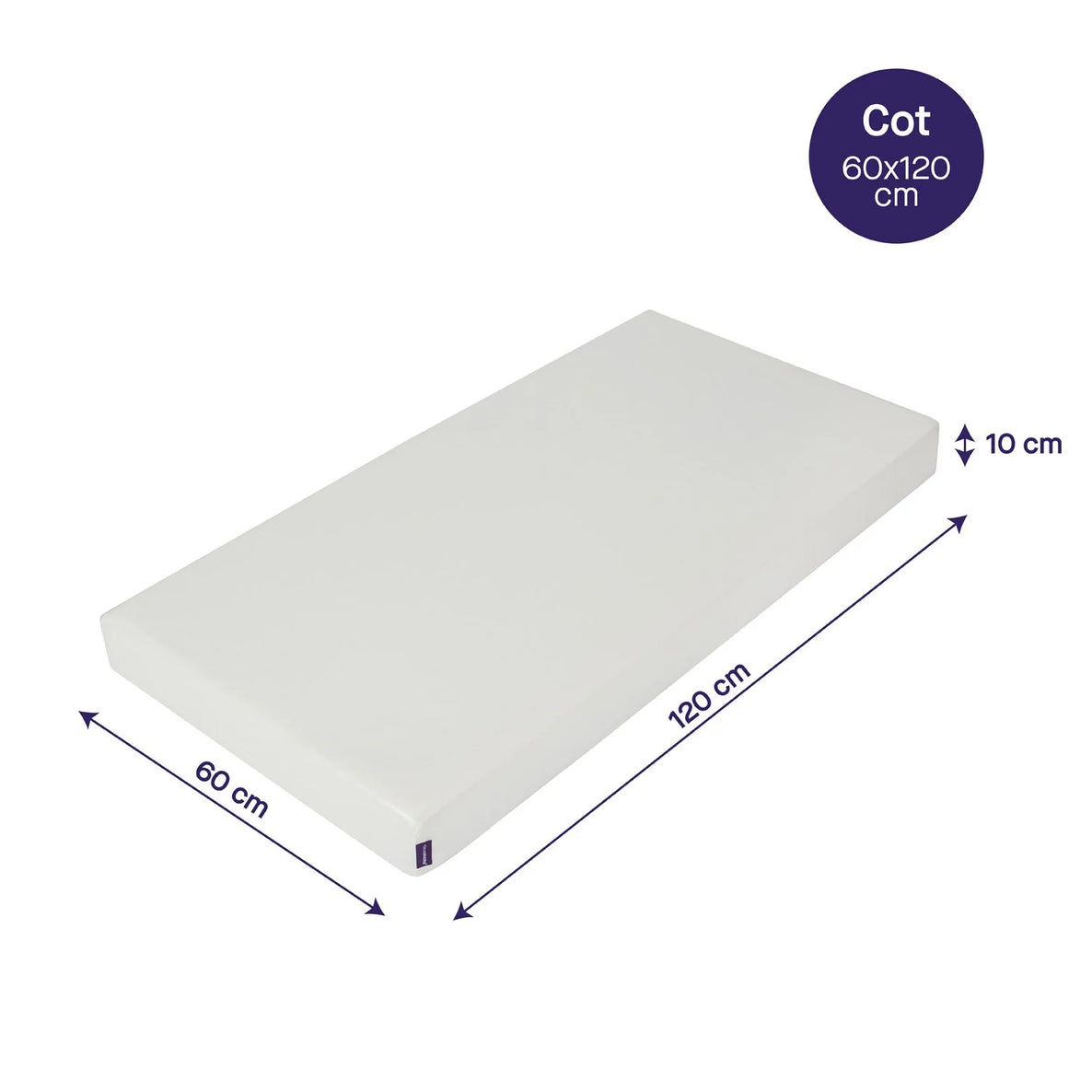 ClevaMama Anti-Allergy Mattress - Cot Size - MamaApp
