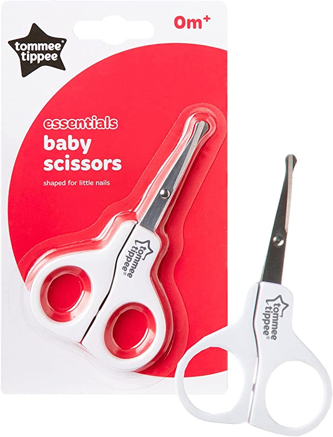 Tommee Tippee Essentials Baby Nail Scissors Pack of 1 - White
