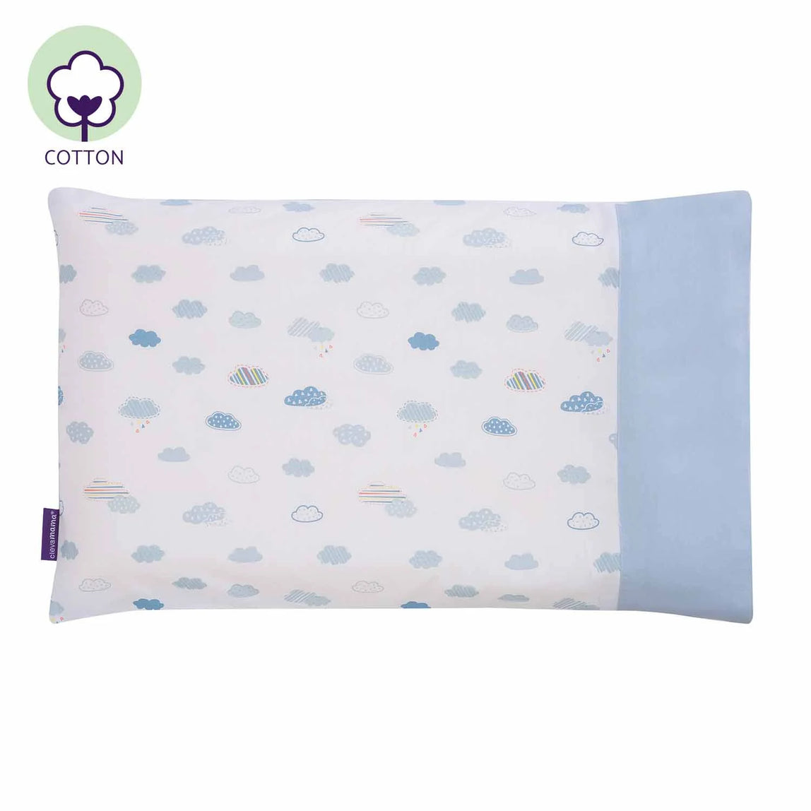 ClevaMama ClevaFoam Pram Pillow Case (0 M+) - MamaApp