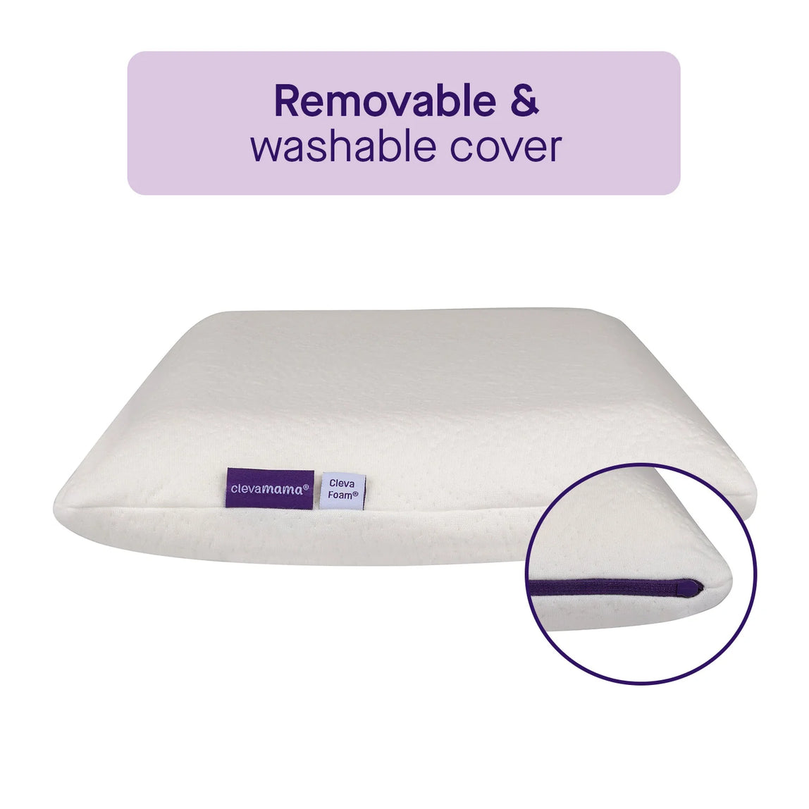 ClevaMama ClevaFoam Baby Pillow - MamaApp
