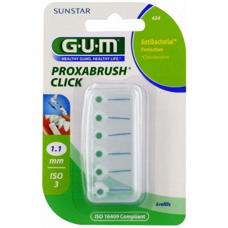 Sunstar Gum Proxabrush Click 1.1mm 424