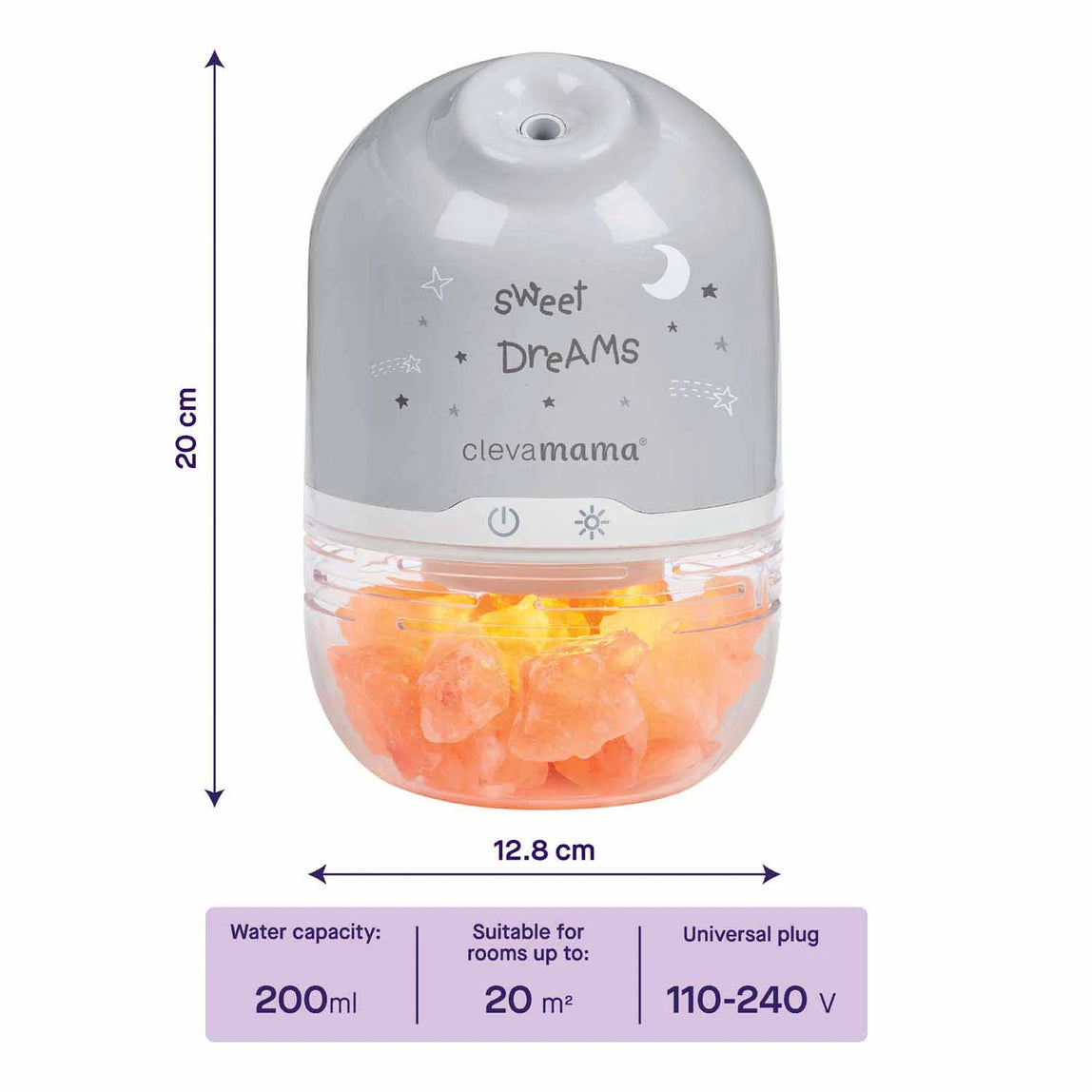 ClevaMama ClevaPure Salt Lamp - MamaApp