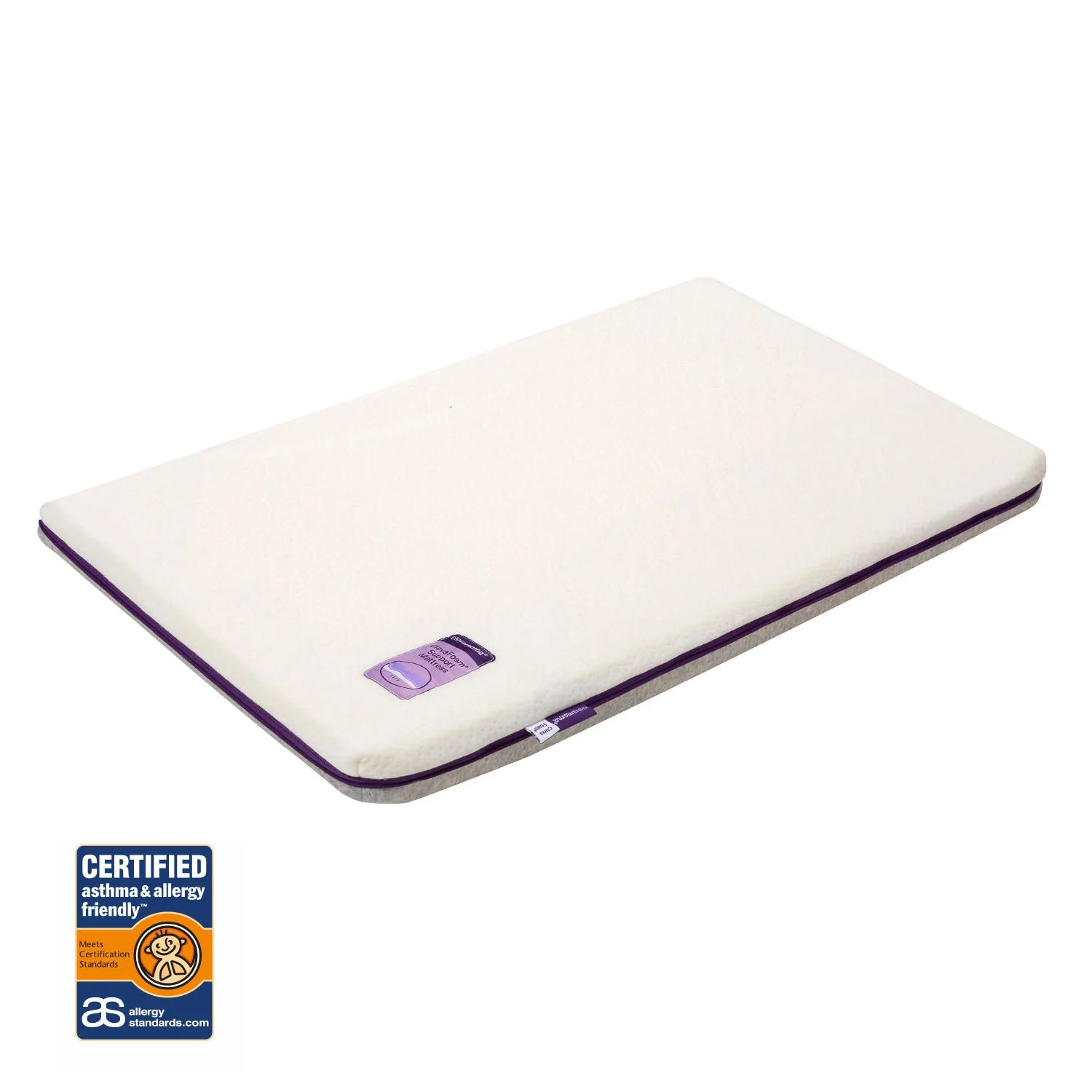 ClevaMama ClevaFoam Support Mattress - Increased AirFlow (Bedside Crib Size)