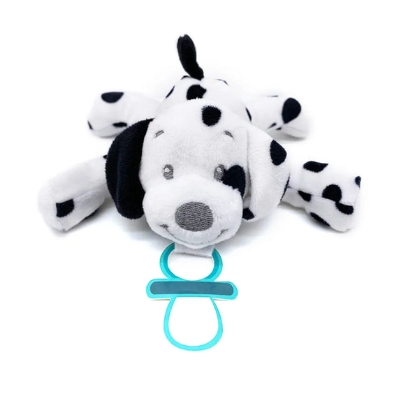 Baby Works Pacifier Holder - Dog Premium Plush - Woof - MamaApp