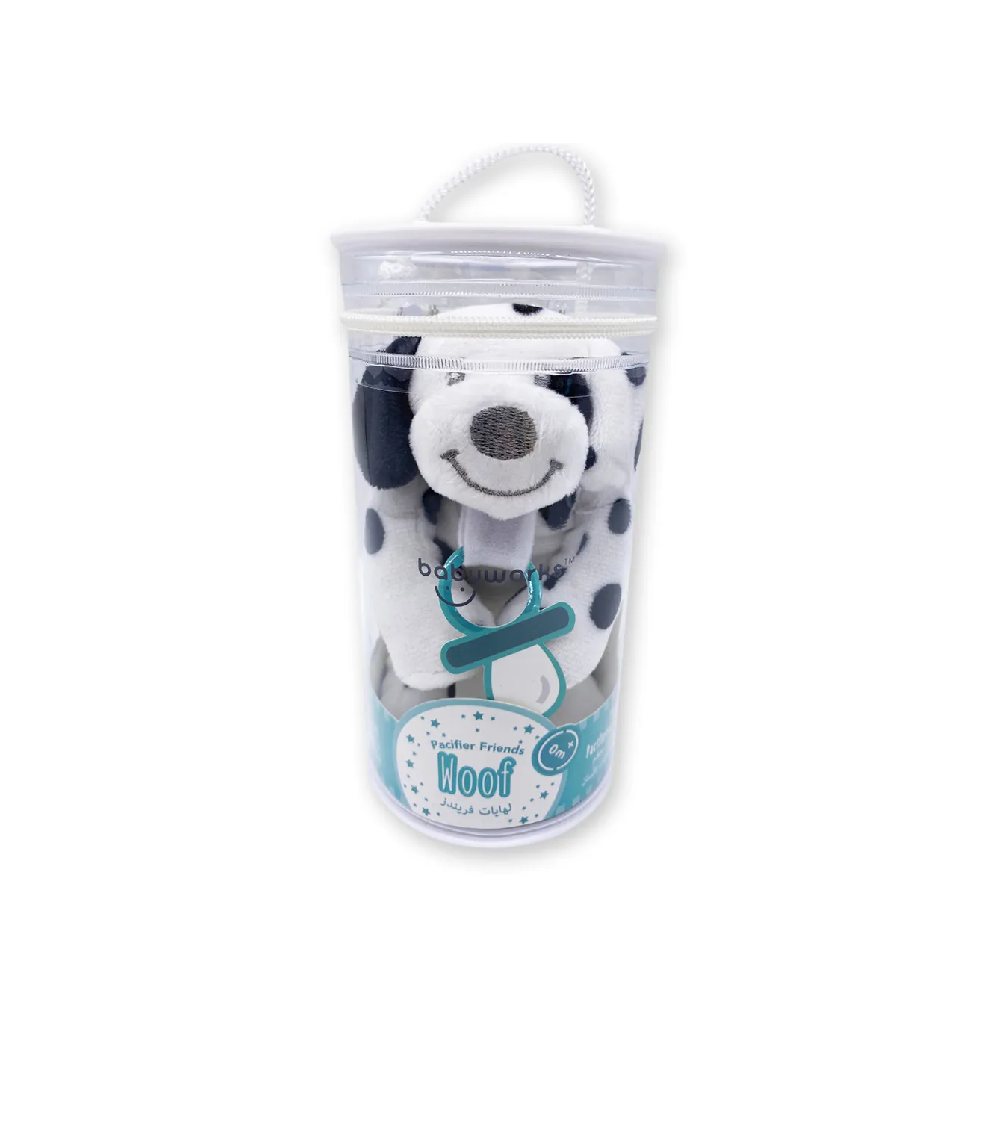 Baby Works BibiPals Spotty Dog Premium Plush - Woof