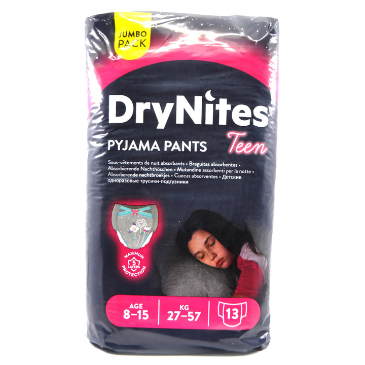Huggies DryNites Pyjama Pants Teen 8-15 Years