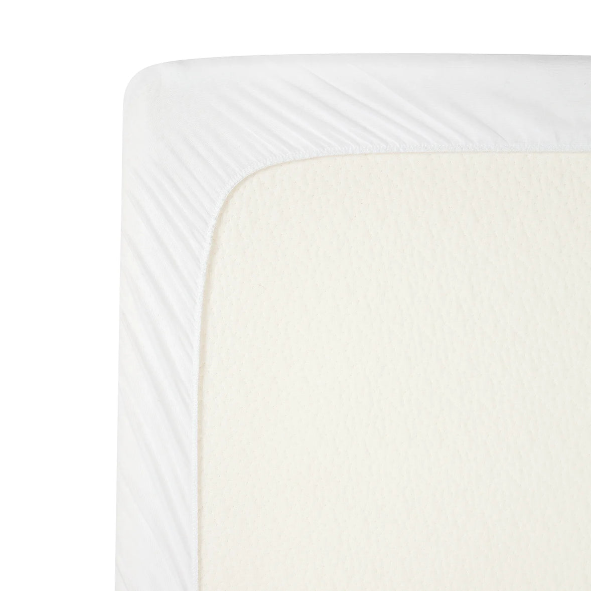 ClevaMama Brushed Cotton Waterproof Mattress Protector Bedside Crib
