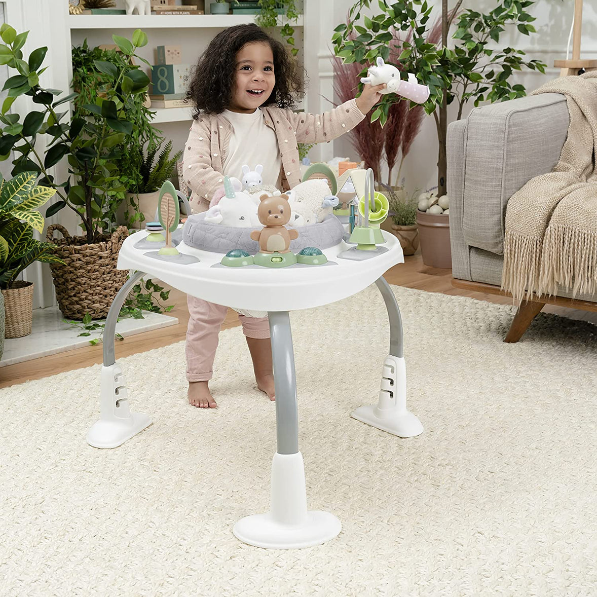 Kids2 Ingenuity 2in1 Activity Jumper & Table