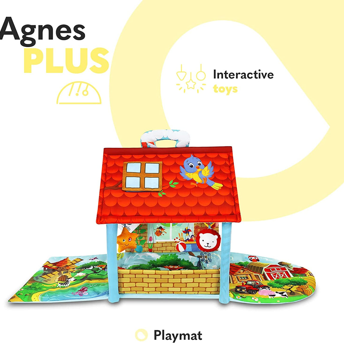 Lionelo Agnes Plus Educational Baby Playgym - MamaApp