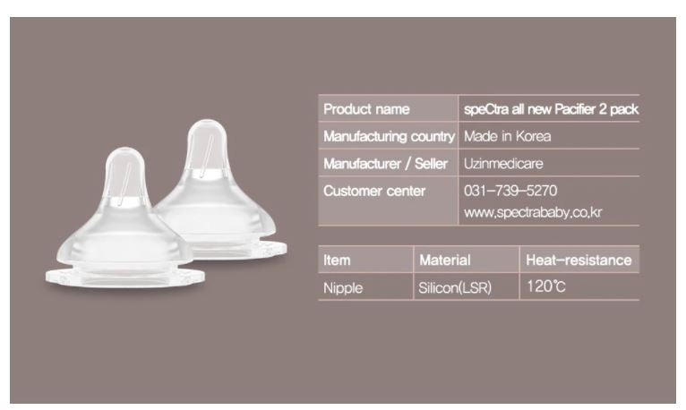 Spectra All New Silicone Nipple